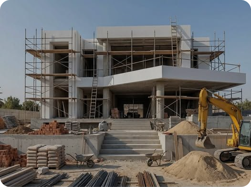 On-site construction supervision and engineering
